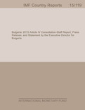 Bulgaria: 2015 Article IV Consultation-Staff Report; Press Release; and Statement by the Executive Director for Bulgaria