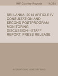 Sri Lanka: 2014 Article IV Consultation and Second Post-Program Monitoring Discussion-Staff Report; Press Release