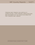Trinidad and Tobago: 2014 Article IV Consultation-Staff Report; Press Release; and Statement by the Executive Director for Trinidad and Tobago