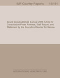 Samoa: 2015 Article IV Consultation-Press Release; Staff Report; and Statement by the Executive Director for Samoa