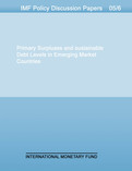 Primary Surpluses and sustainable Debt Levels in Emerging Market Countries
