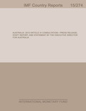 Australia : 2015 Article IV Consultation-Press Release; Staff Report; and Statement by the Executive Director for Australia