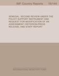 Senegal : Second Review Under the Policy Support Instrument and Request for Modification of an Assessment Criterion-Press Release; and Staff Report