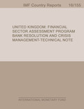 United Kingdom : Financial Sector Assessment Program-Bank Resolution and Crisis Management-Technical Note