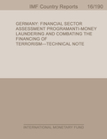 Germany : Financial Sector Assessment Program-Anti-Money Laundering and Combating the Financing of Terrorism-Technical Notes