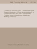 Luxembourg: Financial Sector Assessment Program