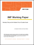 Monetary Policy and the Relative Price of Durable Goods