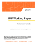 Tax Incentives in Cambodia