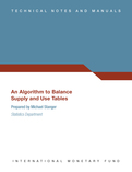 An Algorithm to Balance Supply and Use Tables