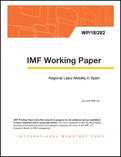 Regional Labor Mobility in Spain