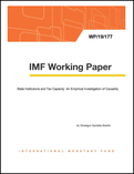State Institutions and Tax Capacity: An Empirical Investigation of Causality