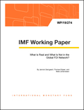 What Is Real and What Is Not in the Global FDI Network?