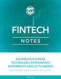 Distributed Ledger Technology Experiments in Payments and Settlements