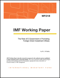 The Role of E-Government in Promoting Foreign Direct Investment Inflows